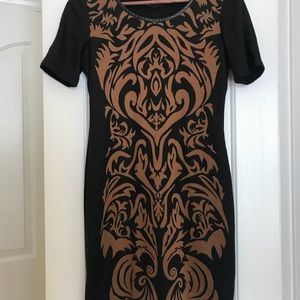 Ronni Nicole - Bold Print Winter Dress